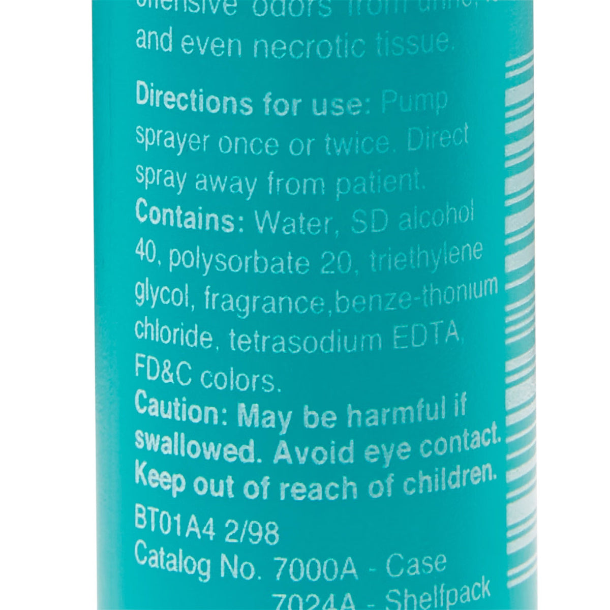 Bard Medi-aire Biological Odor Eliminator, Deodorizer, Liquid, 1 oz Spray, Fresh Air Scent, Alcohol Based - 7000A - LL Medico