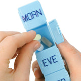 Apex Medi Tray Pill Organizer, 7 Day, 4 Dose, Morn Noon Eve Bed - 70027L - LL Medico