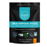 Deterra Drug Disposal Pouch, Medium, 45 Pill or 6 Patch or 6 oz Liquid Capacity - 7018-CASE - LL Medico