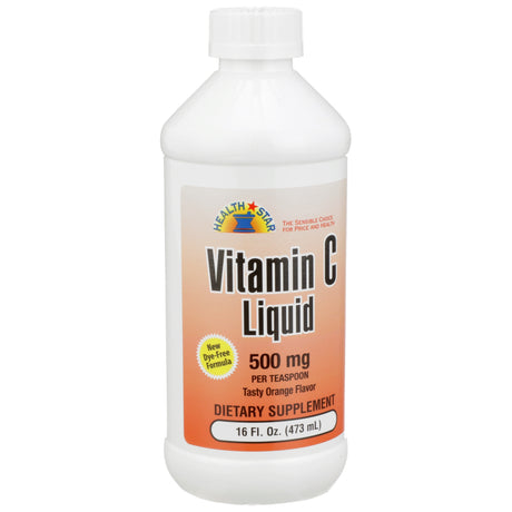 Geri-Care Vitamin C Liquid Dietary Supplement, 500 mg