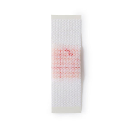 PolyMem Pink / White Adhesive Strip, 1 x 3 Inch