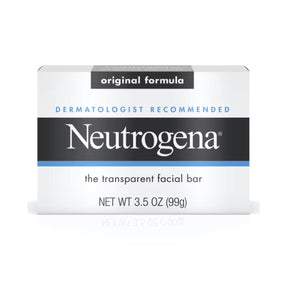 Neutrogena Original Formula Transparent Facial Bar, Unscented, 3.5 oz