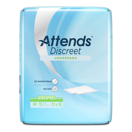 Attends Discreet Underpads, Light Absorbency