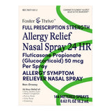 Foster & Thrive Allergy Relief Nasal Spray, Fluticasone Propionate 50 mcg, 24 Hour - 70677102102 - LL Medico