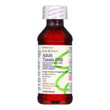 Foster & Thrive Adult Tussin DM Liquid, Guaifenesin 200 mg - Dextromethorphan HBr 20 mg / 20 mL, Raspberry Flavor, 4 oz - 70677103501 - LL Medico