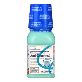 Foster & Thrive Anti-Diarrheal Loperamide Oral Solution, 1 mg per 7.5 mL, Mint, 4 oz - 70677110701 - LL Medico
