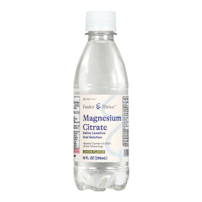 Foster & Thrive Magnesium Citrate Saline Laxative, Lemon Flavor, Liquid, 10 oz - 70677111101 - LL Medico