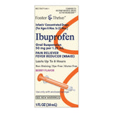 Foster & Thrive Infants' Ibuprofen Concentrated Drops, 50 mg Per 1.25 mL, Berry, 1 oz - 70677114601 - LL Medico