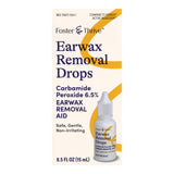 Foster & Thrive Earwax Removal Drops, Carbamide Peroxide 6.5%, Otic Drops, 0.5 oz - 70677115401 - LL Medico