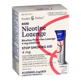 Foster & Thrive Nicotine Polacrilex Lozenges, 4 mg, Stop Smoking Aid, Cherry - 70677117301 - LL Medico