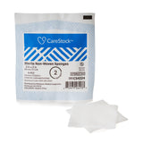 CareStock Nonwoven Sponge, 2 x 2 Inch, 4-Ply