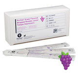 Puritan Grape Flavored Junior Wood Tongue Depressor, 5.5"