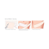 Mepilex Mepiform Silicone Sheeting, Rectangle Non-Sterile — 2" x 3"