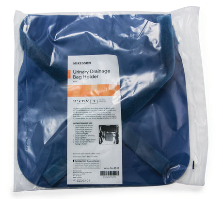 McKesson Urinary Drainage Bag Holder, Adjustable Straps, For Wheelchair, Geri-Chair or Bed Rails - 16-5515 - LL Medico