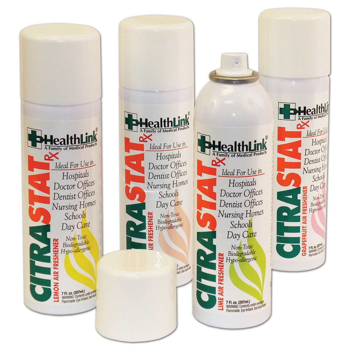 CitraStat Air Freshener, Liquid, Orange Scent, 7 oz Nonaerosol Spray Can, Oil Based - 7170 - LL Medico