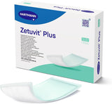 Zetuvit Plus Silicone Super Absorbent Dressing, 8 x 10 Inch