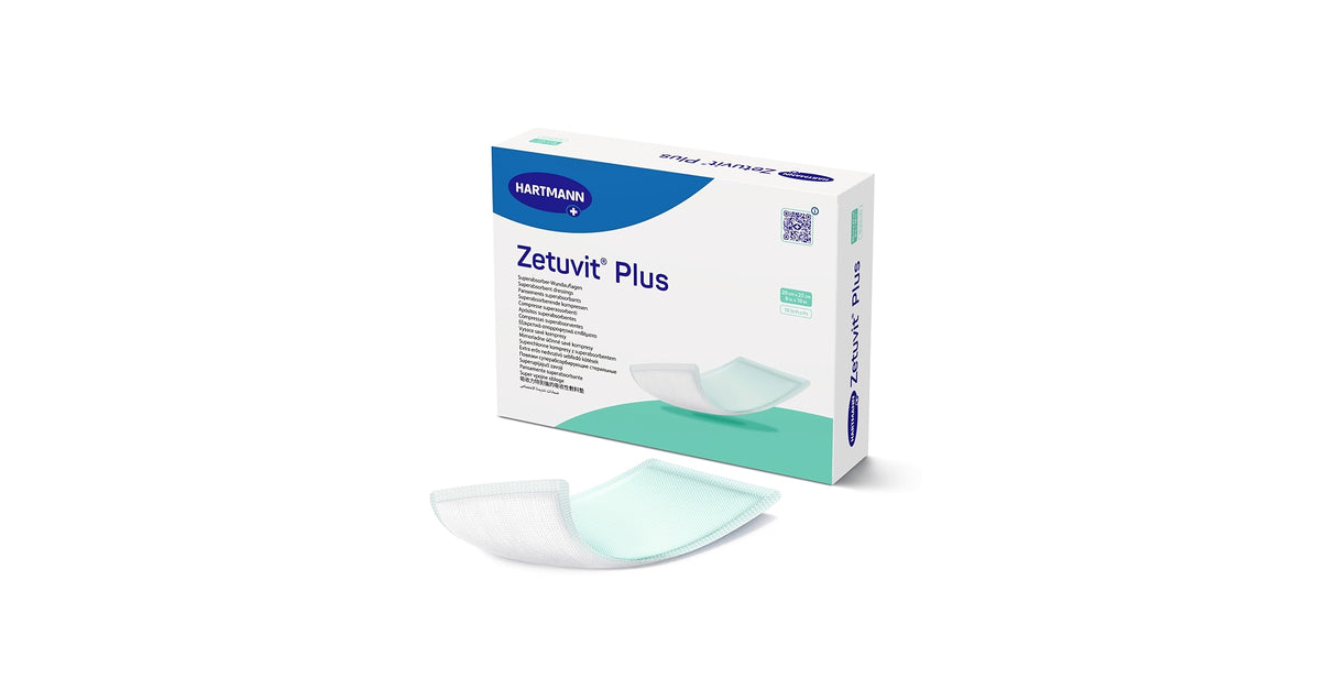 Zetuvit Plus Sterile Superabsorbent Dressing, 8 x 10 Inch