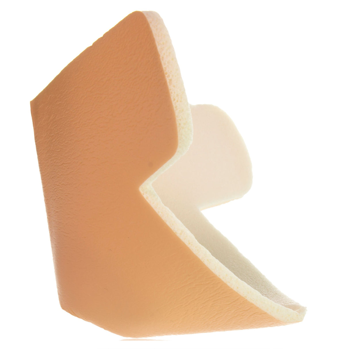 DermaFoam Nonadhesive without Border Foam Dressing, Heel/Elbow
