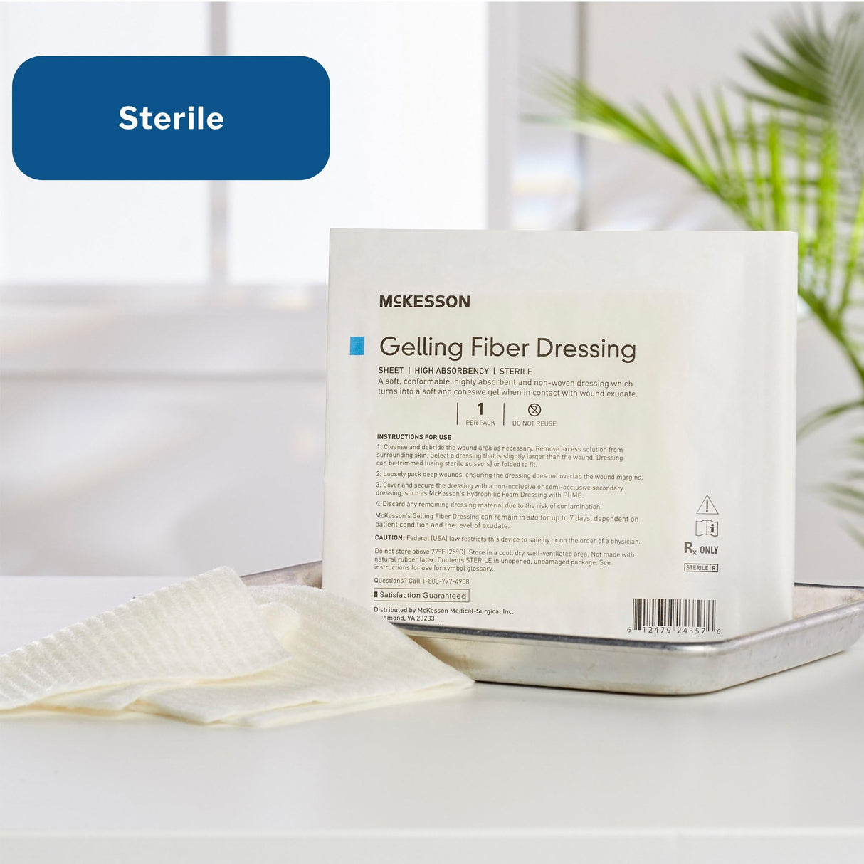 McKesson Gelling Fiber Wound Dressing, 3/4 x 18 Inch