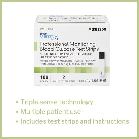 McKesson TRUE METRIX Blood Glucose Test Strips