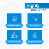 Simpurity Calcium Alginate Wound Dressing, Sterile, 2" x 2"