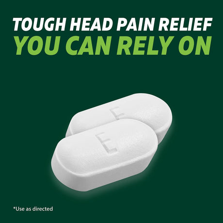 Excedrin Migraine Pain Relief Caplets, Acetaminophen 250 mg / Aspirin 250 mg / Caffeine 65 mg - LL Medico