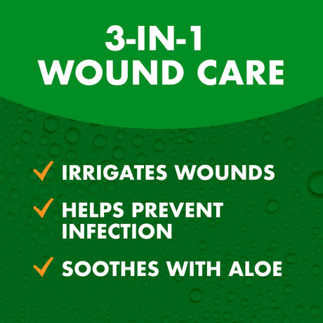 Arm & Hammer Simply Saline Wound Wash Sterile Saline Solution Spray, 7.4 oz - 02260008552 - LL Medico