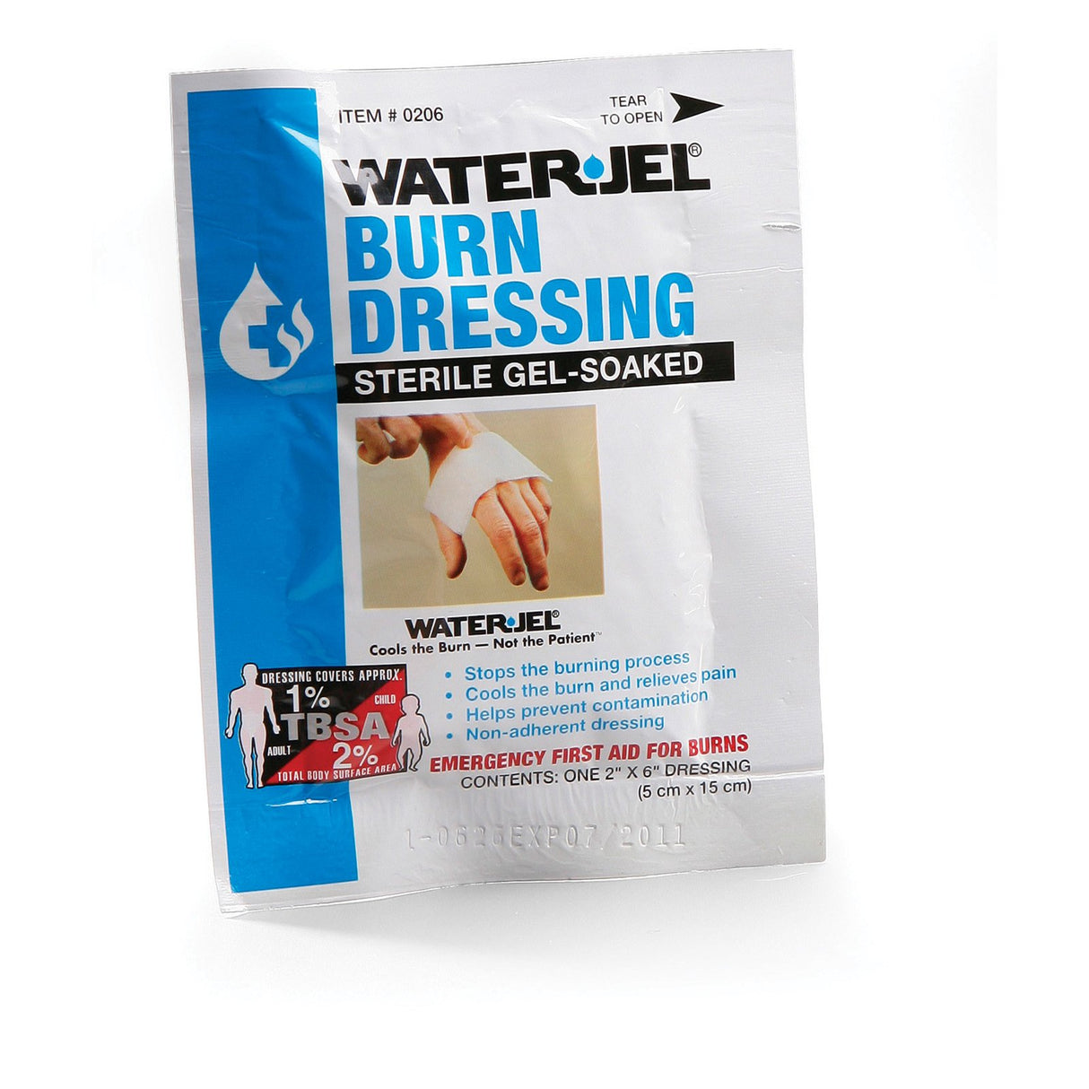 Water-Jel Burn Dressing, 2 x 6 Inch