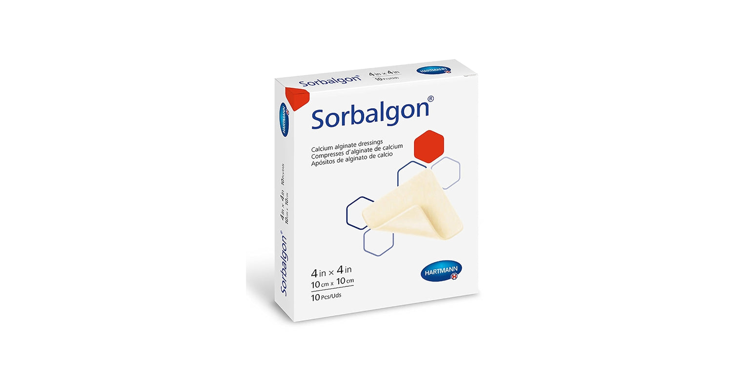 Sorbalgon Alginate Dressing, 4 x 5 Inch