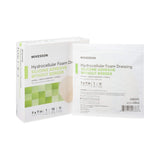 McKesson Hydrocellular Foam Dressing, Silicone Adhesive, w/o Border, 7 x 7 Inch