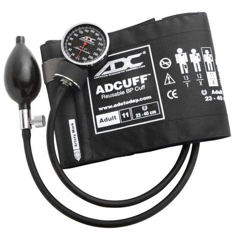 ADC Diagnostix 720 Pocket Aneroid Sphygmomanometer, Adult Cuff