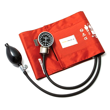 McKesson Deluxe Pocket Aneroid Sphygmomanometer, Large Adult Cuff