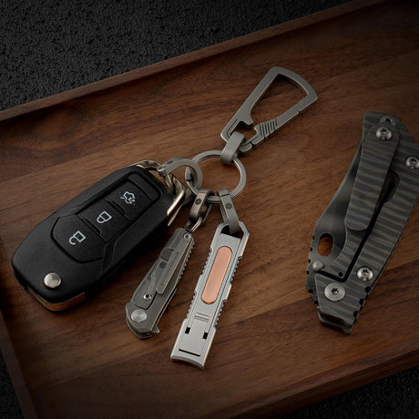 Trim Fingernail Clippers With Keychain
