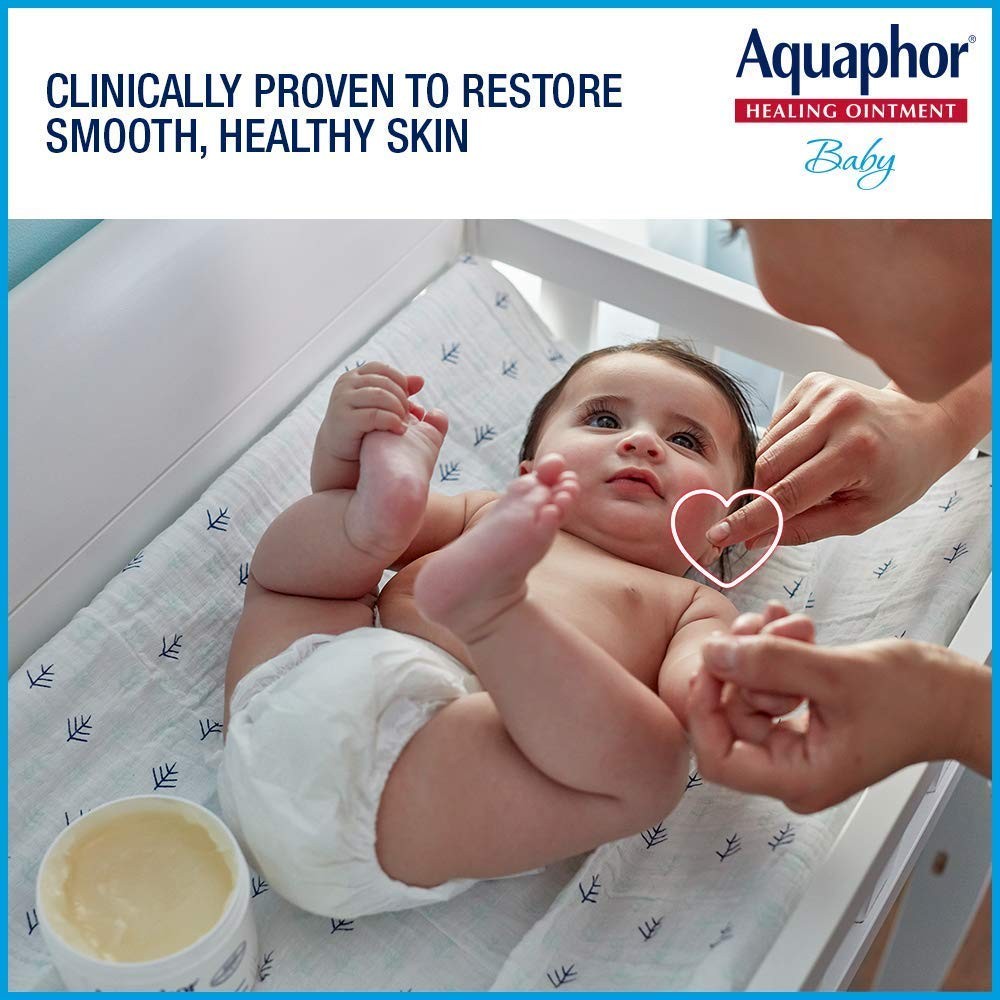 Aquaphor Baby Healing Ointment Advanced Therapy, Unscented, 3 oz