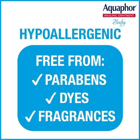 Aquaphor Baby Healing Ointment Advanced Therapy, Unscented, 3 oz