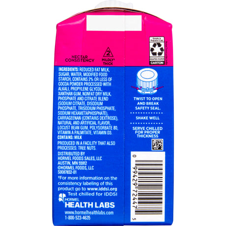 Thick-It Thick & Easy Thickened Dairy Beverage, Chocolate, Nectar Consistency, 8 oz