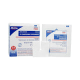 Dukal I.V. / Drain Split Dressing, Sterile, 2 x 2", 6-Ply, Polyester / Rayon, White - 7265-Pack - LL Medico