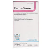 DermaRite DermaGauze Hydrogel Impregnated Gauze Dressing, Sterile - 00240E - LL Medico