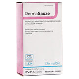 DermaRite DermaGauze Hydrogel Impregnated Gauze Dressing, Sterile - 00240E - LL Medico