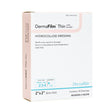 DermaFilm Thin Hydrocolloid Dressing, Square, Film Backing — 2" x 2"