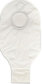 Securi-T Two-Piece Pouch, Drainable, Transparent, 12-Inch, with Filter