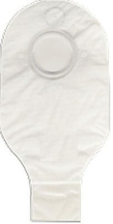 Securi-T Two-Piece Pouch, Drainable, Transparent, 12-Inch, with Filter