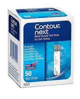 Ascensia Contour Next Blood Glucose Test Strips, 50 Count