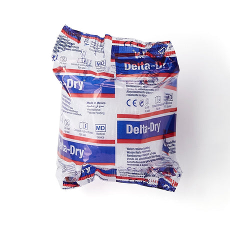 Delta-Dry Cast Padding, Undercast Water Resistant, White, Synthetic, Nonsterile - LL Medico