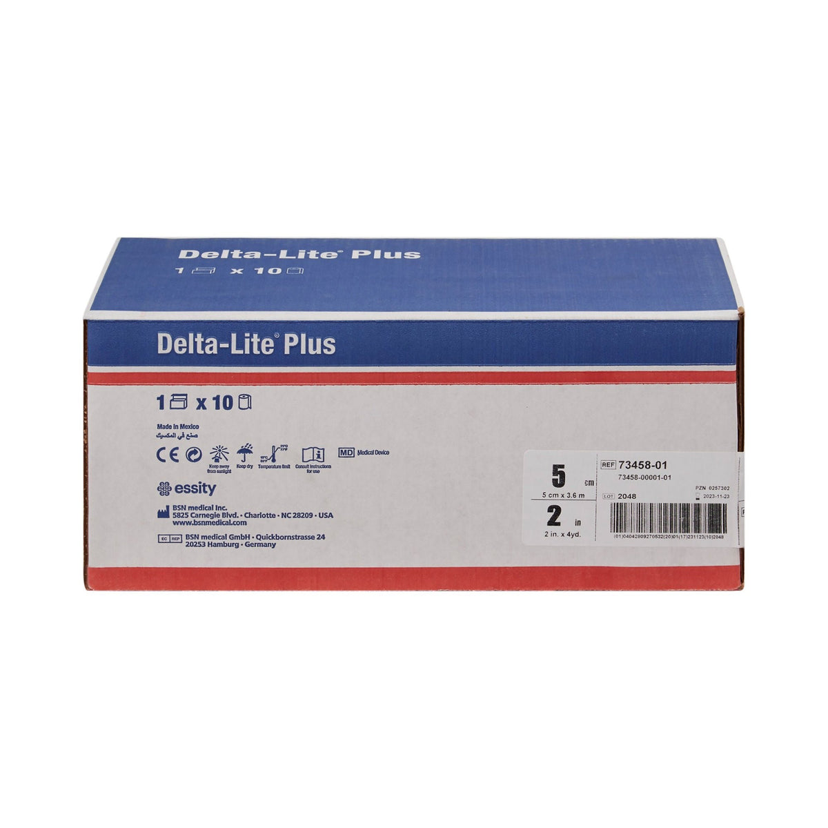 Delta-Lite Plus Cast Tape, White, Fiberglass / Resin, 12' - LL Medico