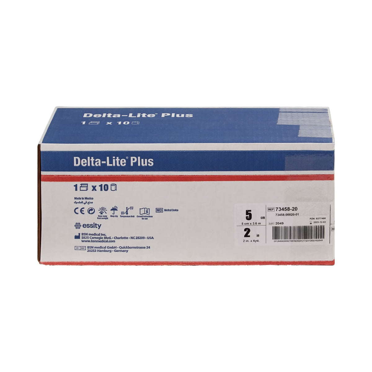 Delta-Lite Plus Cast Tape, Deep Blue, Fiberglass - Resin - LL Medico