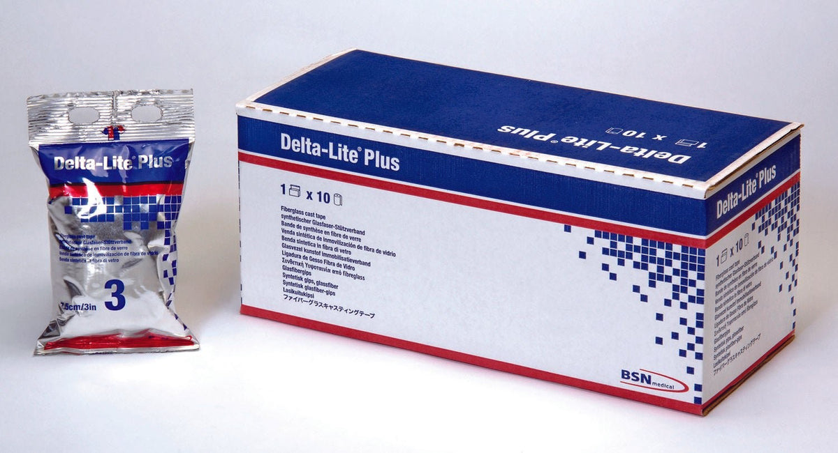 Delta-Lite Plus Cast Tape, Pink, Fiberglass - Resin - LL Medico