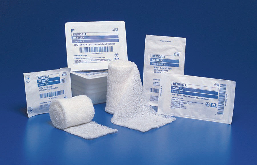 Kerlix Sterile Fluff Bandage Roll, 4-1/2 Inch x 4 Yard, Six-Ply