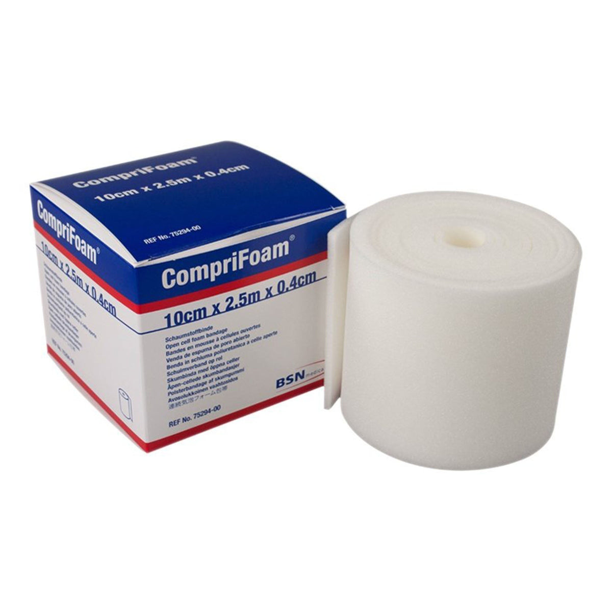 Comprifoam Foam Padding Bandage, For Compression Bandages, 4" x 3 yd - 7529400-Single - LL Medico
