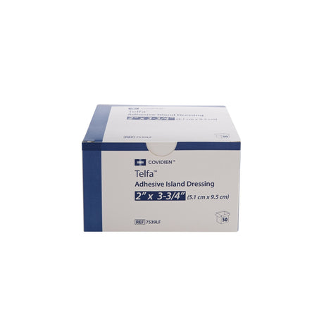 Cardinal Health Telfa White Adhesive Strip, 2 x 3-3/4 Inch